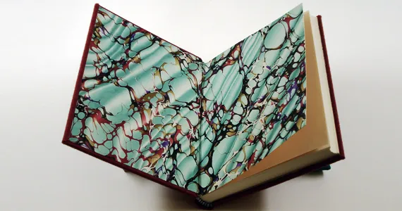 Those Marvelous Marbled End Papers